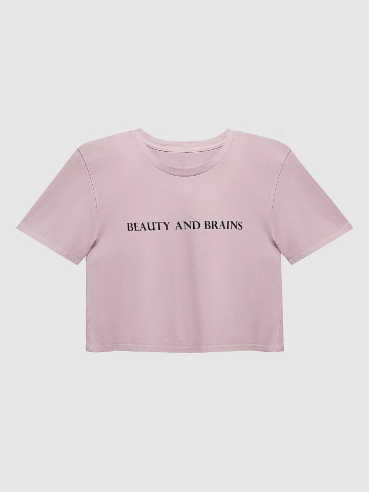 BEAUTY AND BRAINS Premium Crop Top product image (9)