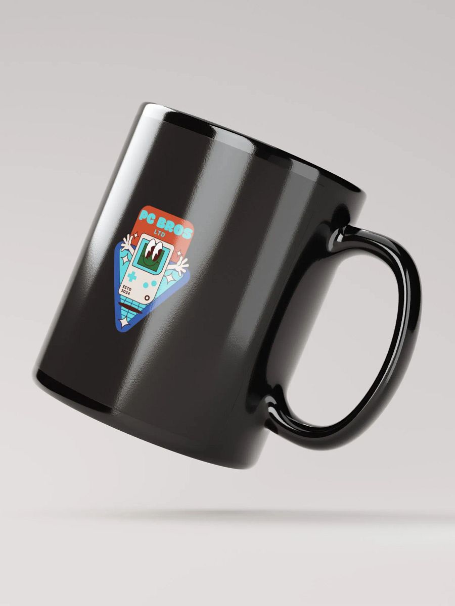 PC BROS LTD Logo Black Mug product image (3)