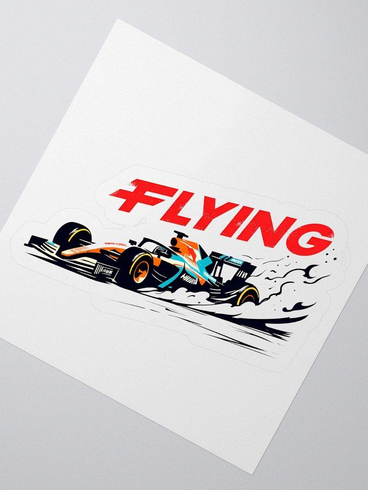 Formula 1 Speed Demon | Racing Art Print Sticker product image (6)
