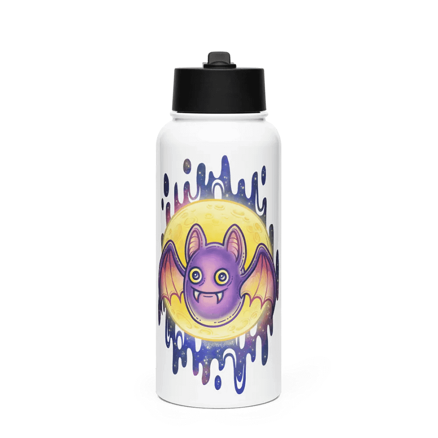 Bap Stainless Steel Water Bottle with a Straw Lid product image (1)