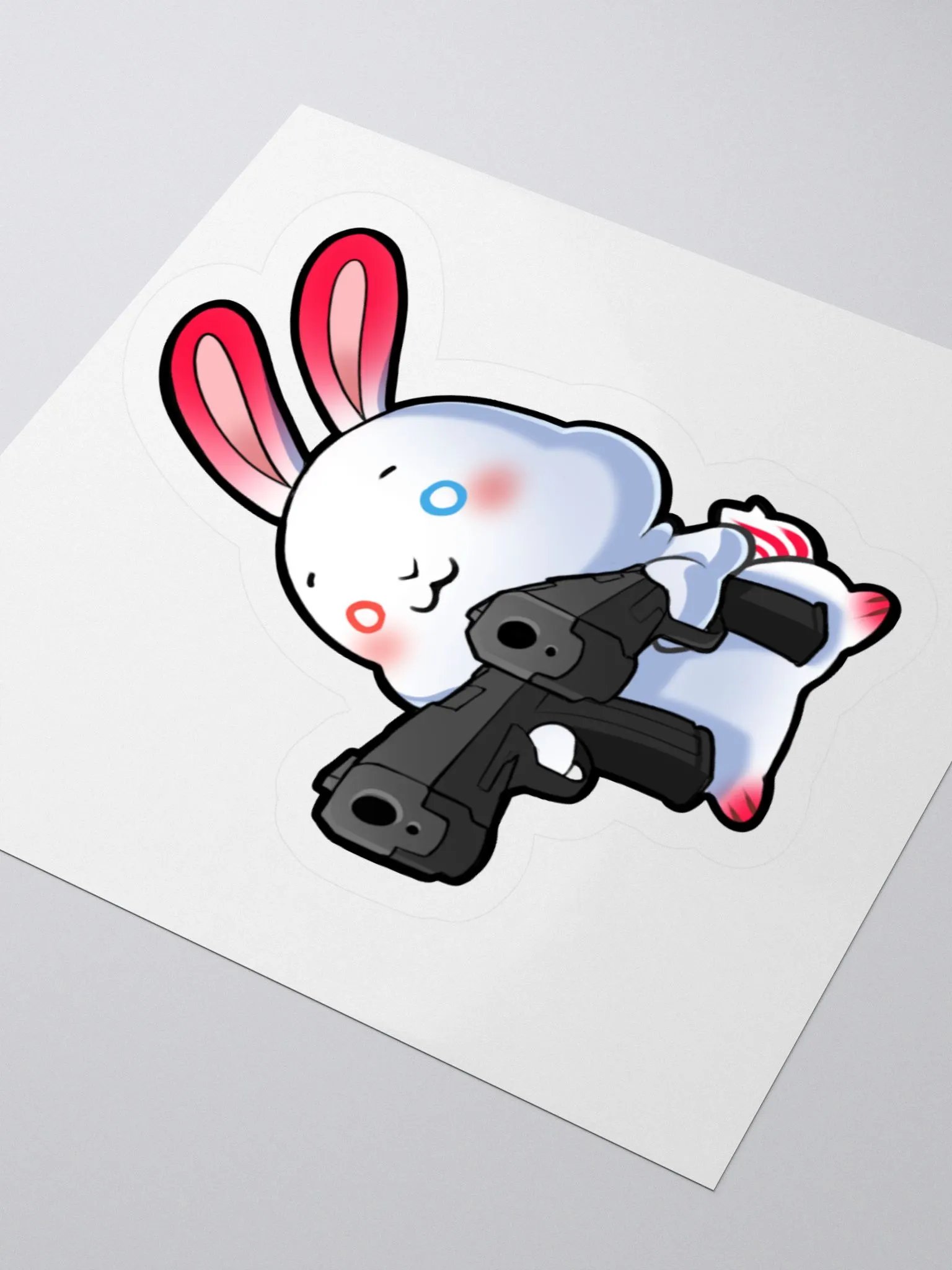 Camellia Gun Sticker product image (3)