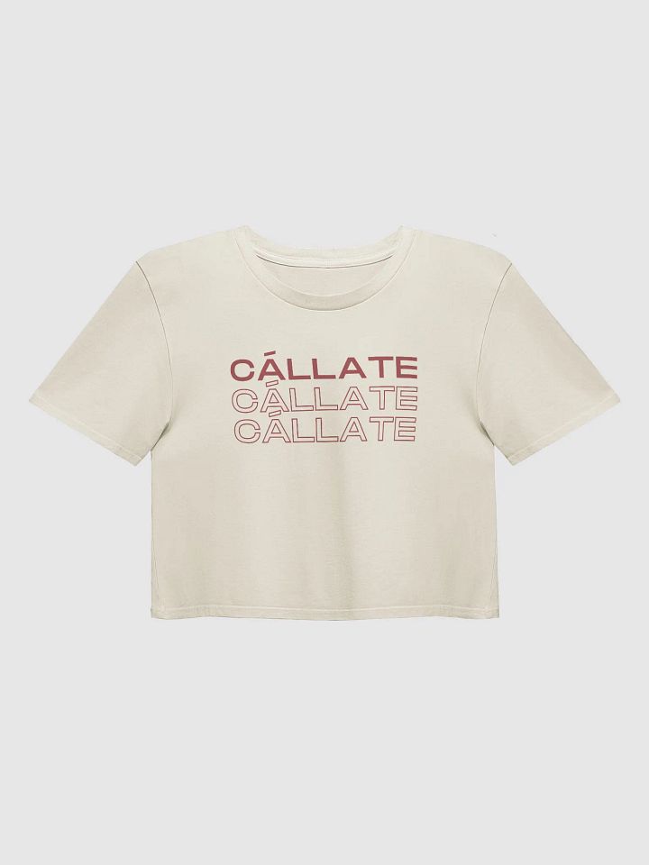 Cállate Crop Top product image (1)