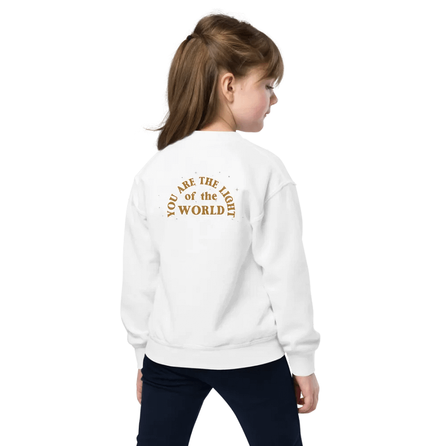 You Are the Light of the World Kids Pullover product image (37)