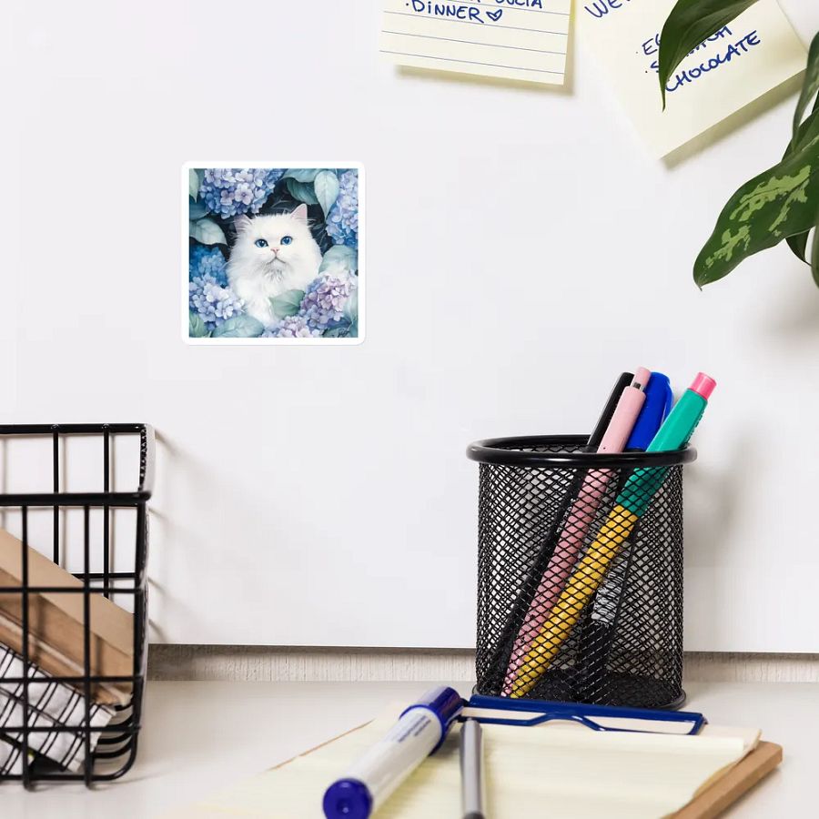 Hydrangea Kitty Dreams Magnets Set product image (10)