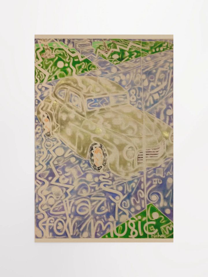 Crazy for the Music Poster (12" x 18") product image (1)