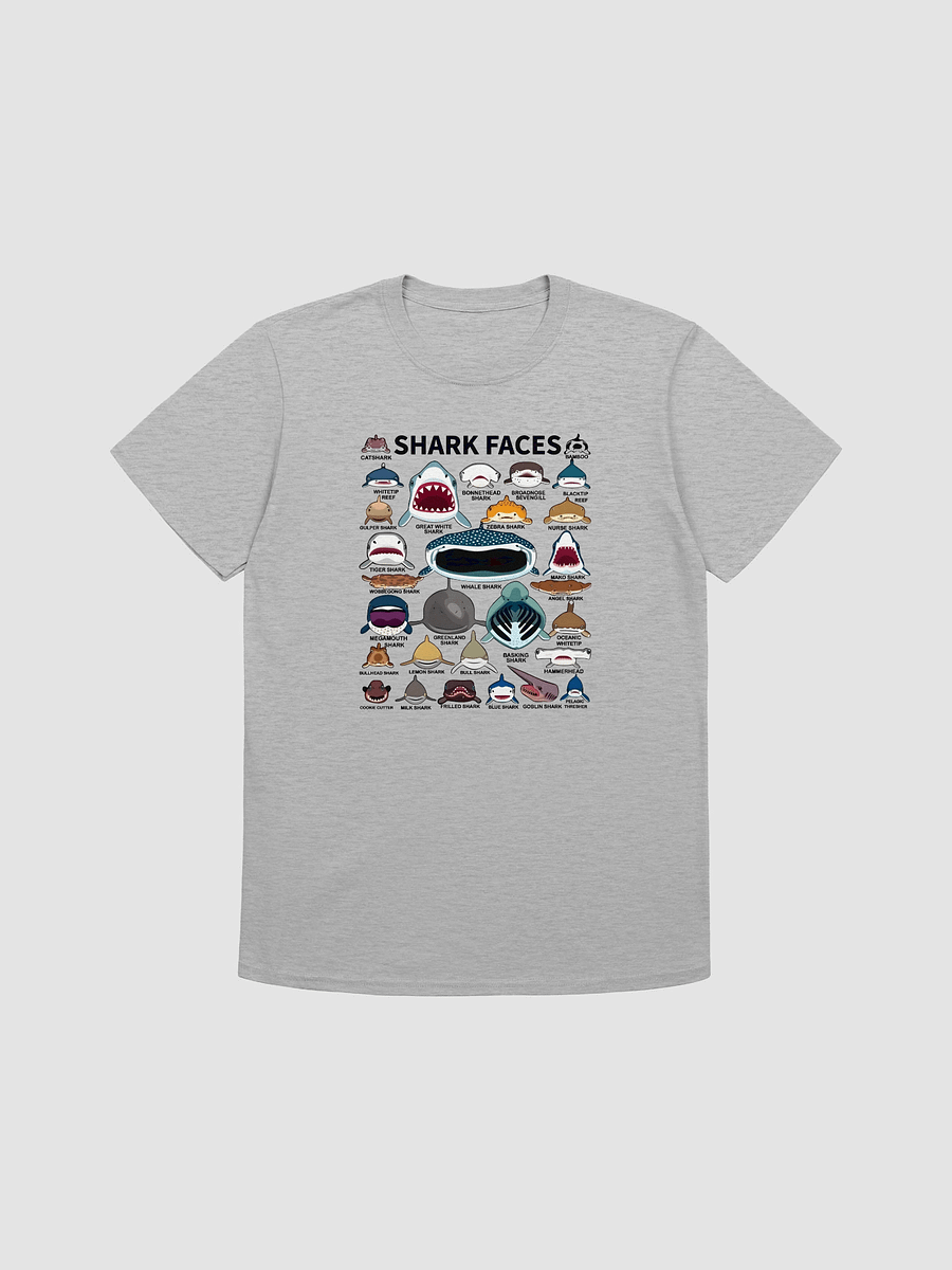 Shark Faces Unisex T-Shirt product image (2)