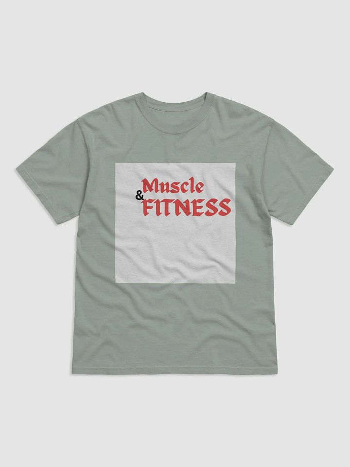 Man T-Shirt Muscle & Fitness Garment-Dyed Heavyweight product image (1)