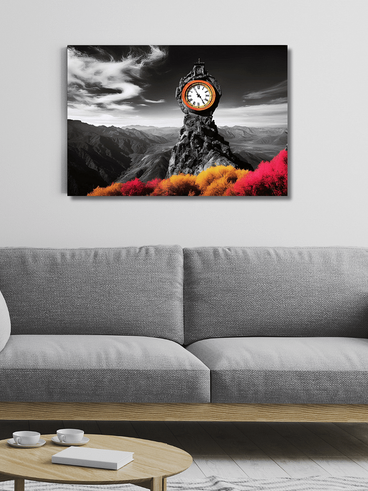Time Confusion-1 | Artistic Wall Painting product image (2)