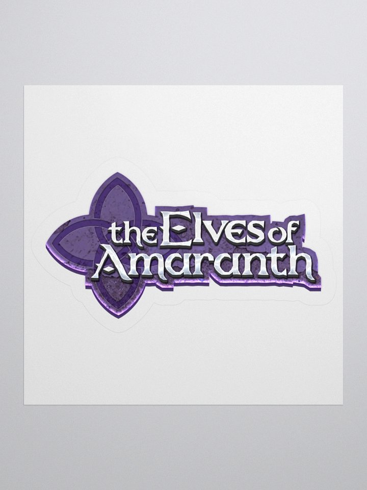 "The Elves of Amaranth" Sticker product image (3)