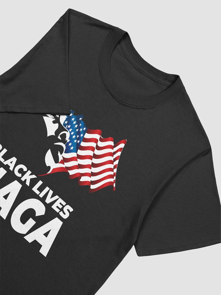 Black Lives Maga Flag Tee product image (4)