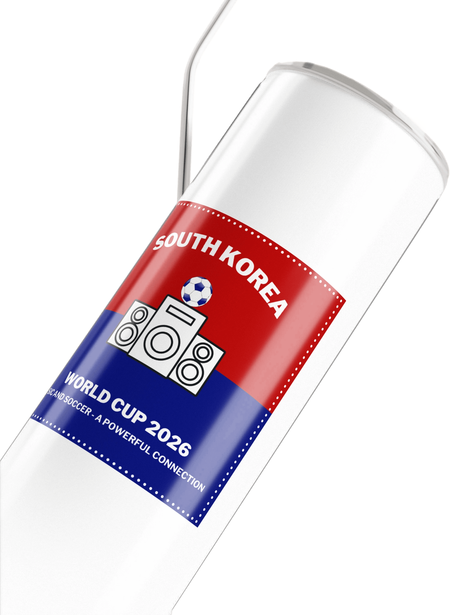 SOUTH KOREA WORLD CUP 2026 Stainless Steel Tumbler product image (4)