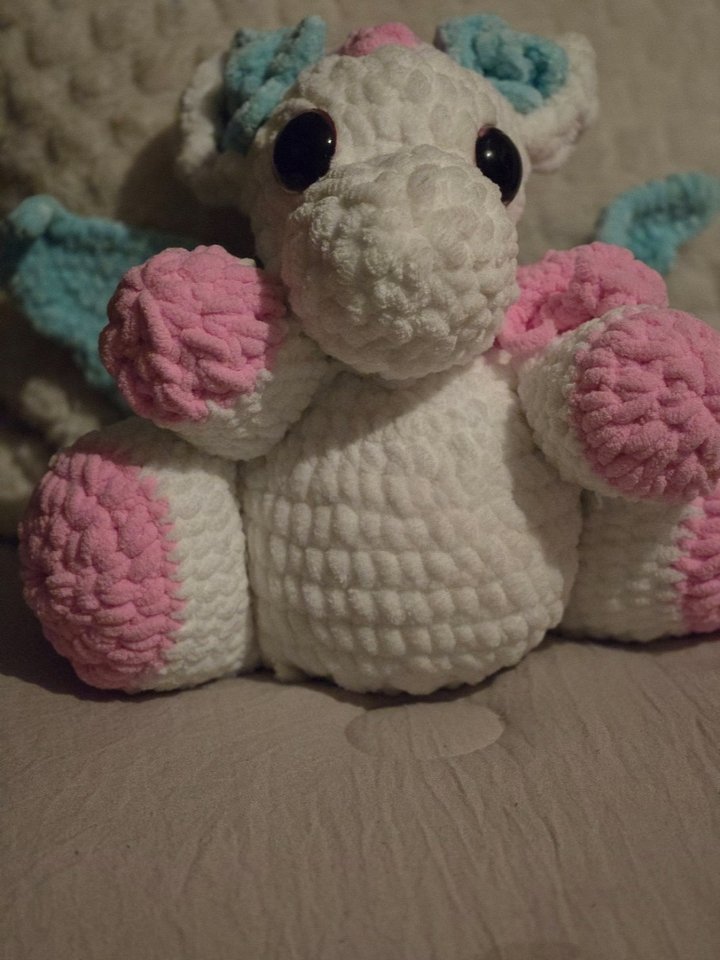 Peggie the Pegasus- Handmade Plush Pegasus product image (2)