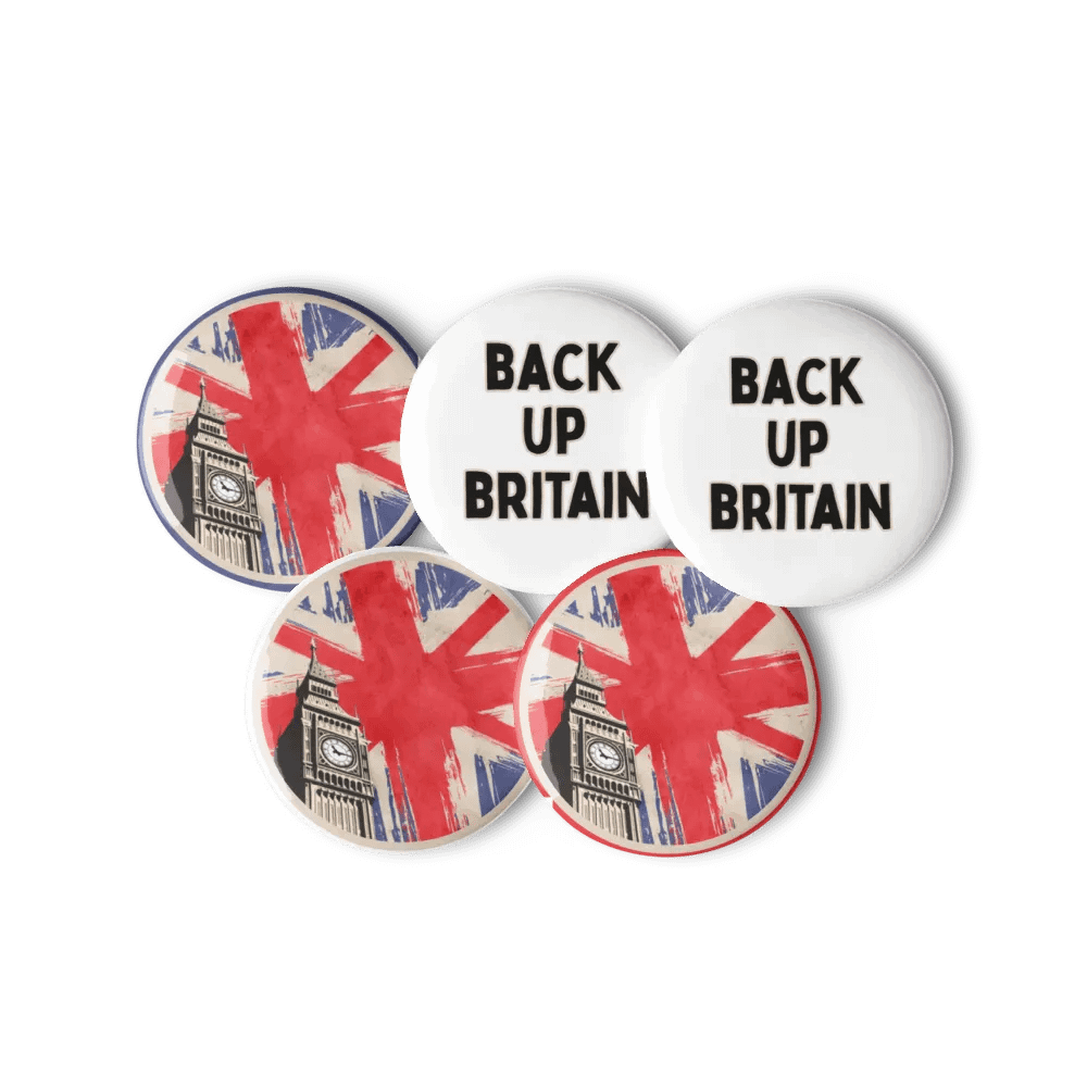 British Pride Pin Button Set product image (11)