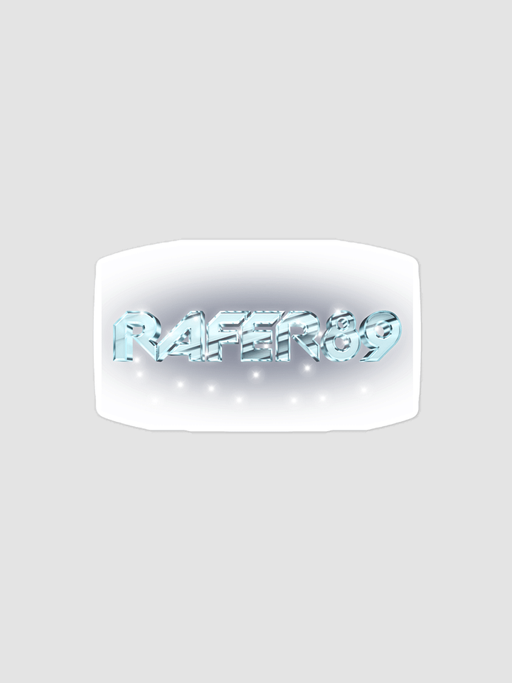 Glass Rafer89 cut sticker product image (1)
