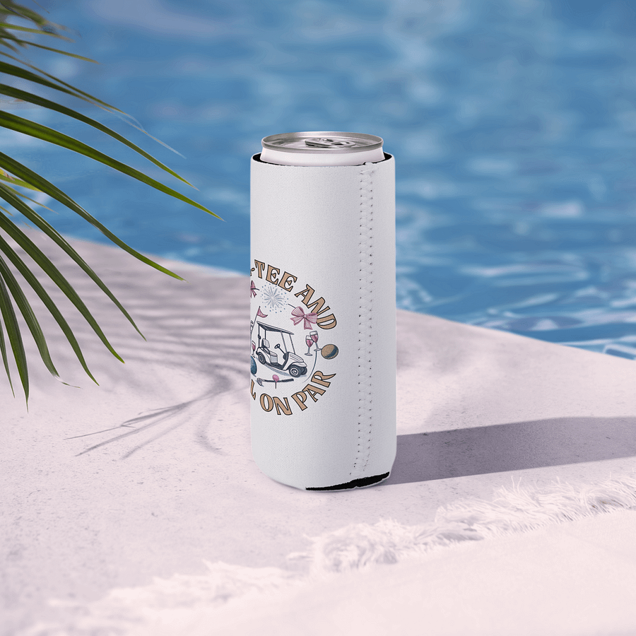 Fore Tee And Still On Par Golf Champagne Party Can Cooler product image (6)