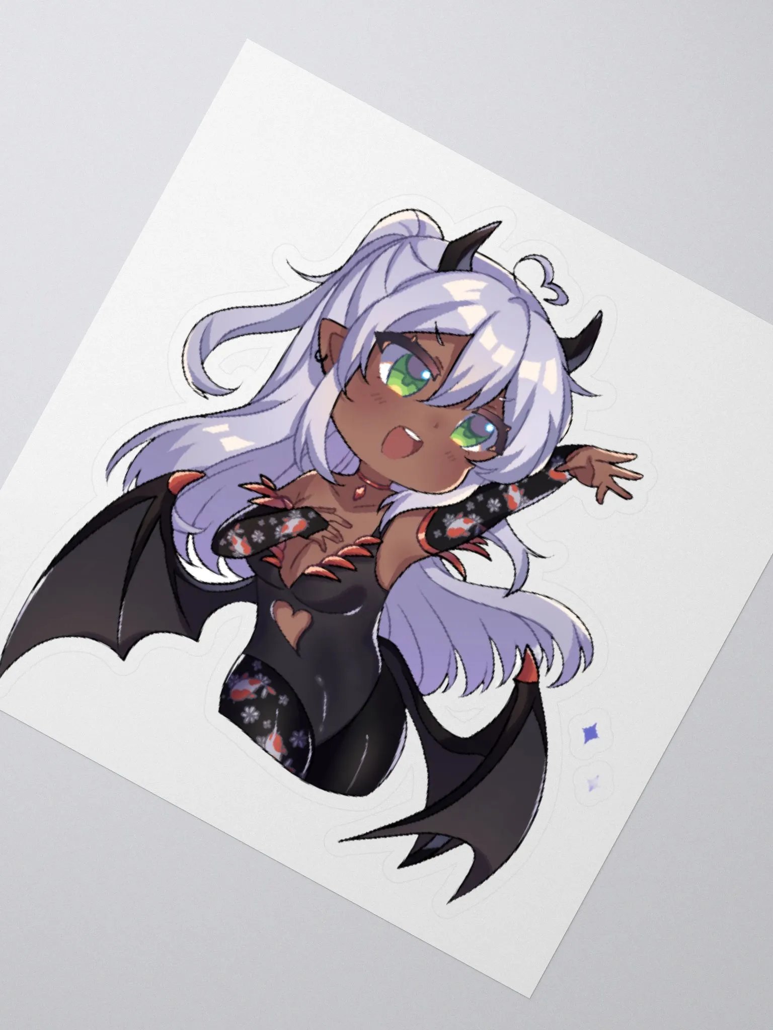 Ana Nevermore Chibi Sticker product image (2)