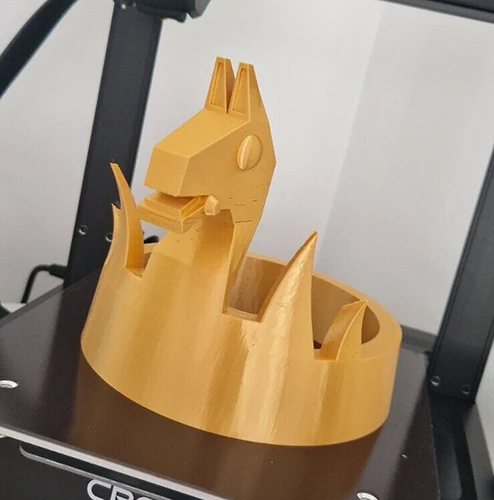 3D Printed Golden Fortnite Victory Crown product image (3)