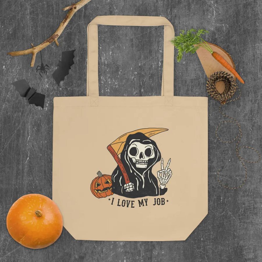 Grim Reaper Halloween Eco Tote product image (4)