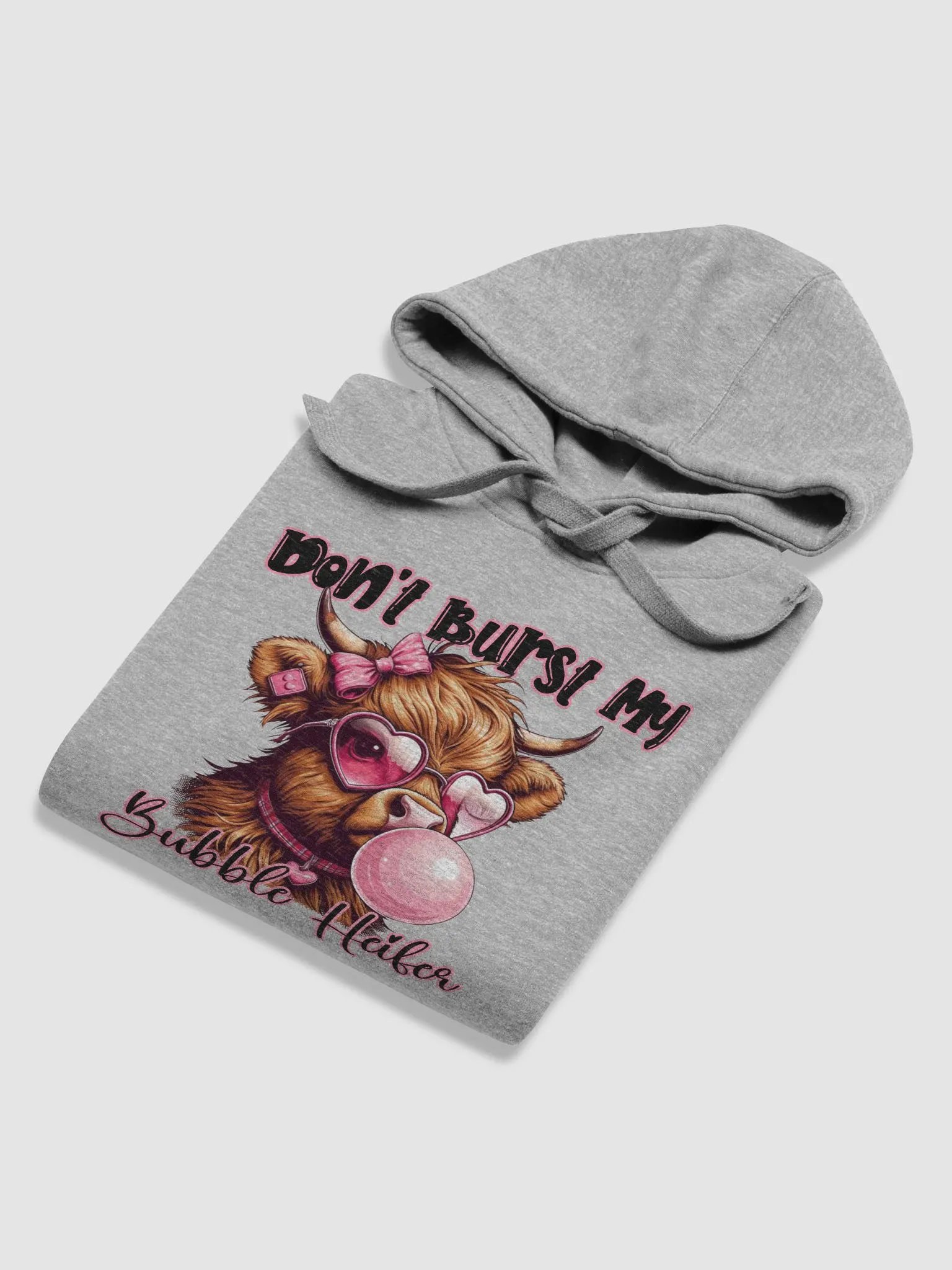 Bubble Blowing Boujee Heifer Fashion Hoodie product image (6)