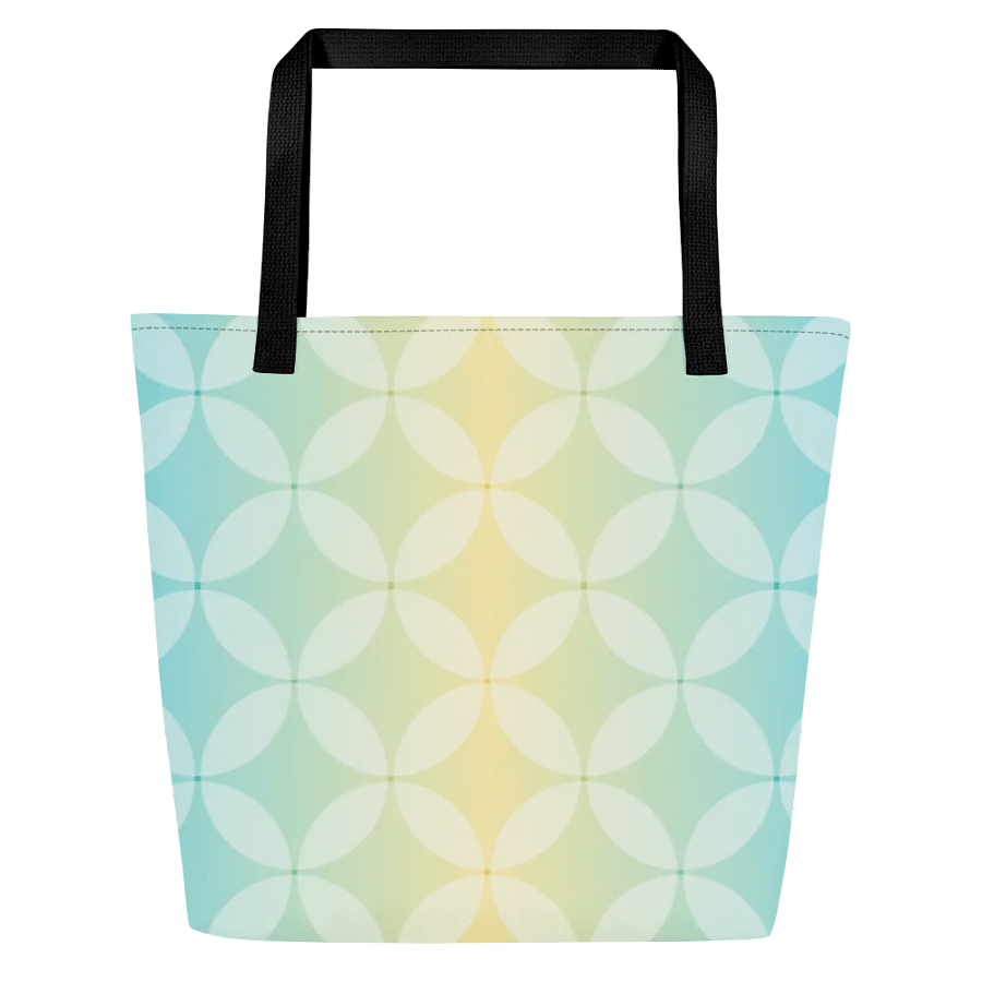 Harmony Circle Polyester Tote Bag product image (2)