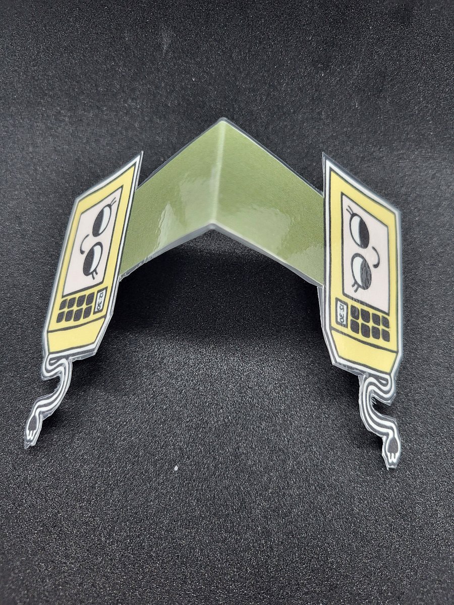 Cute Cartoon Microwave Character Magnetic Laminated Bookmark for Foodies product image (2)