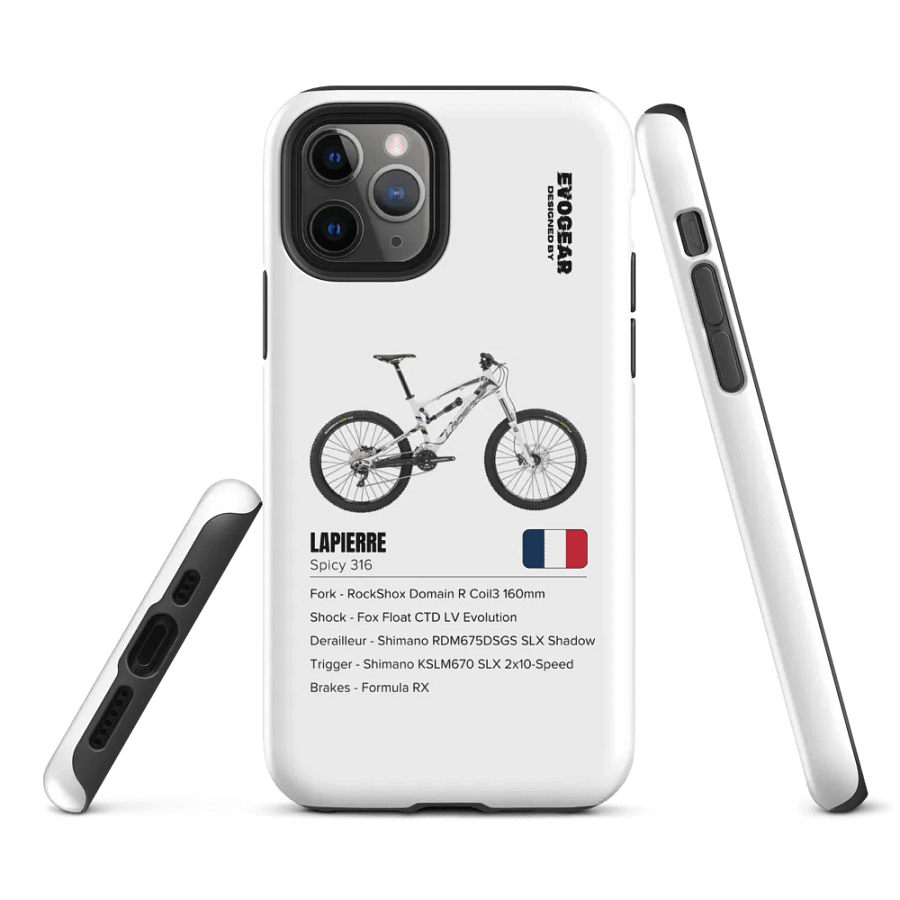 White Lapierre Spicy 316 iPhone Case product image (3)