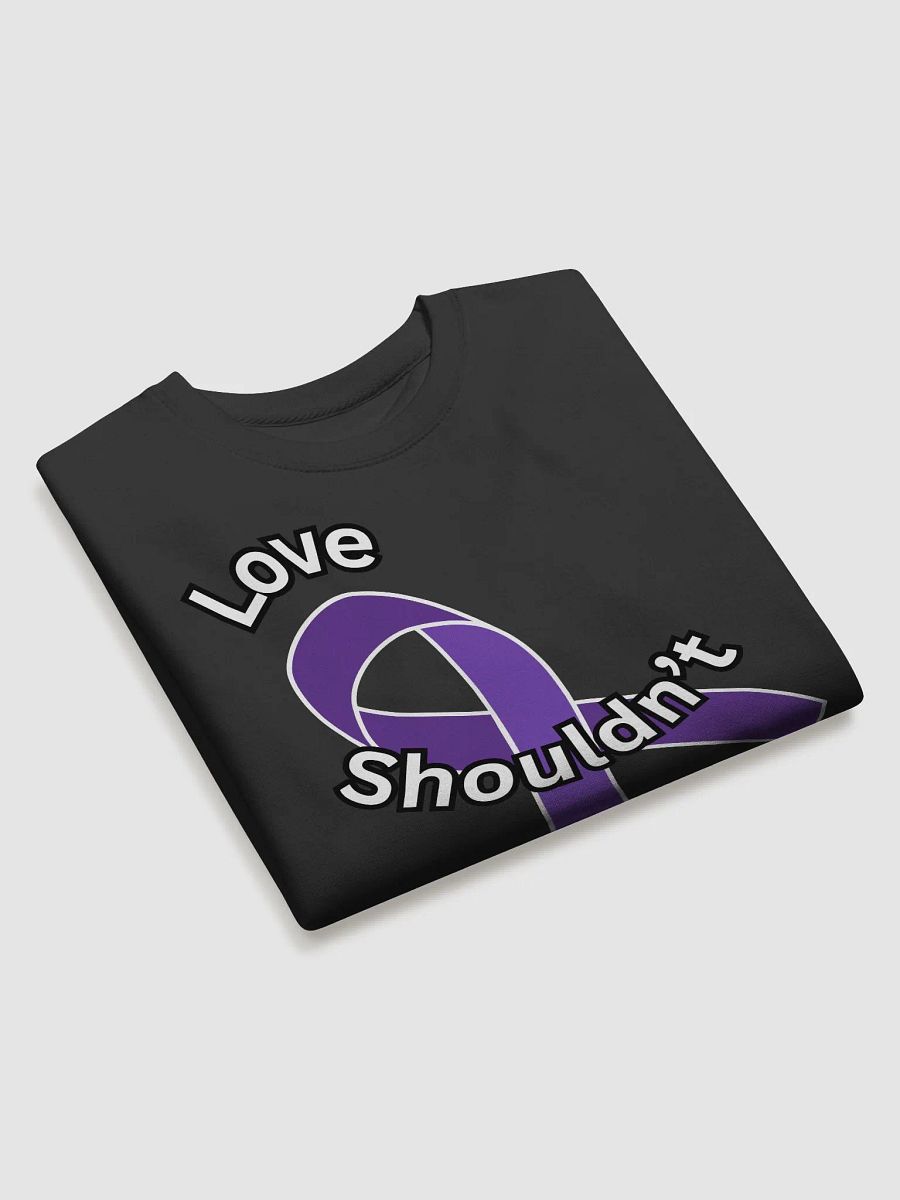 Love Shouldn't Hurt Ribbon Sweatshirt product image (3)