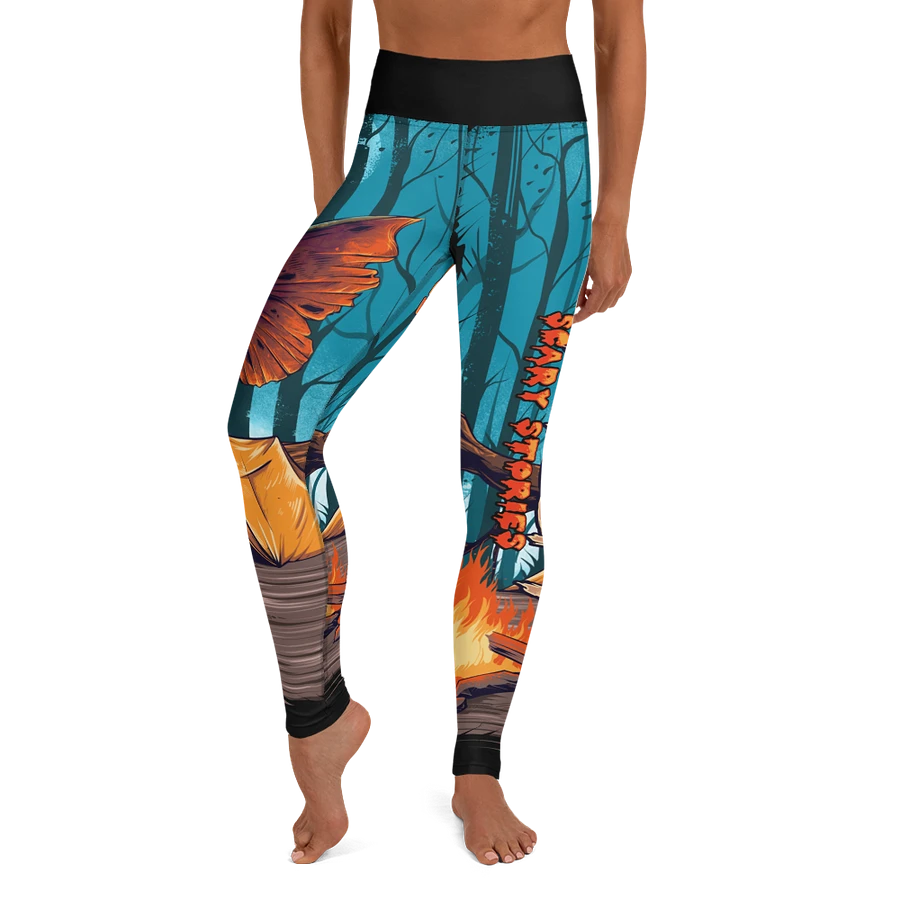 Eerie MothMan Forest Yoga Leggings product image (25)