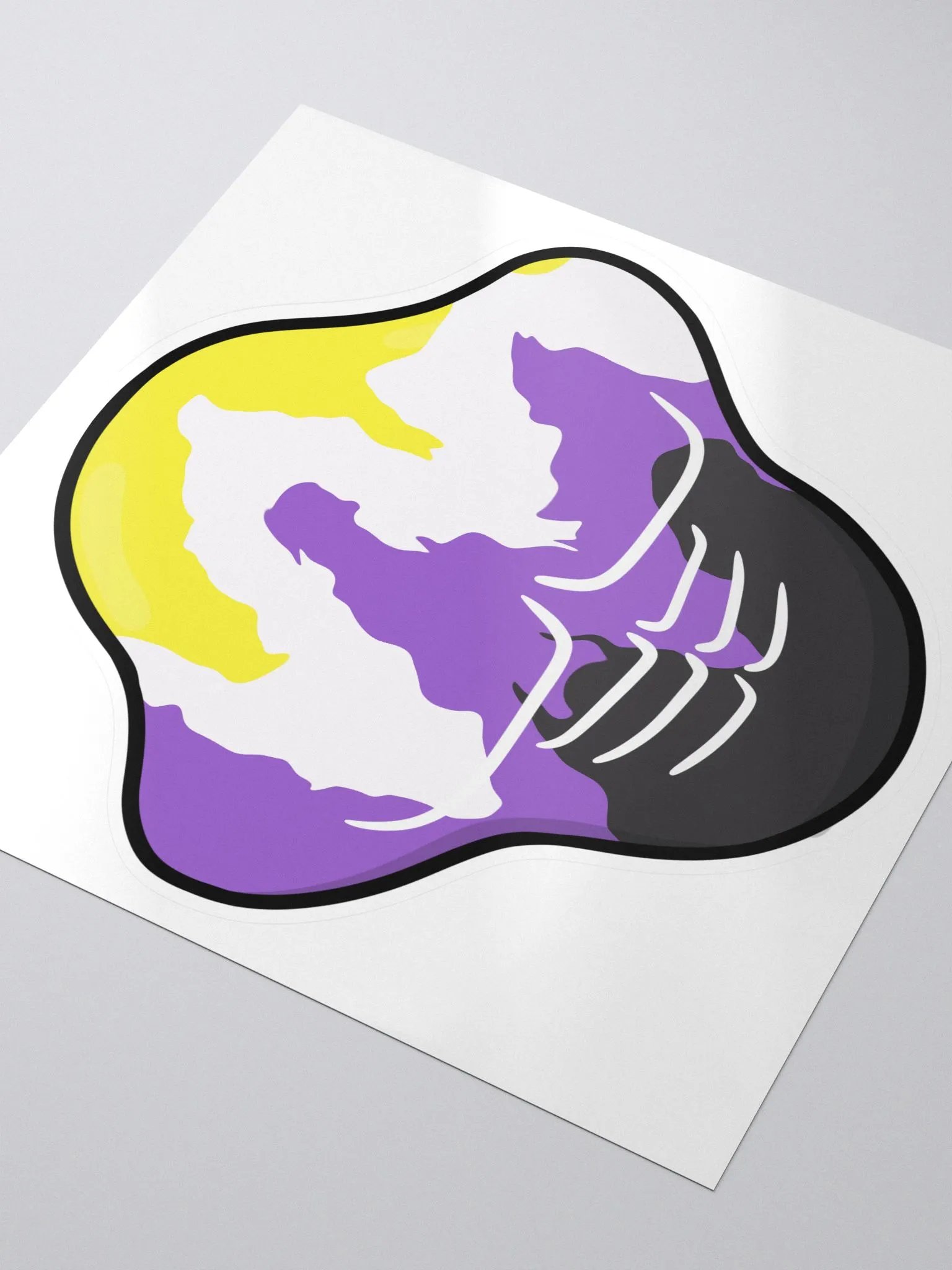 Non-Binary Buff Tato Sticker product image (3)