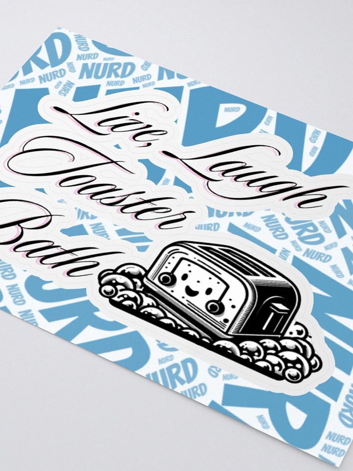 Toaster Bath Sticker (large) product image (2)
