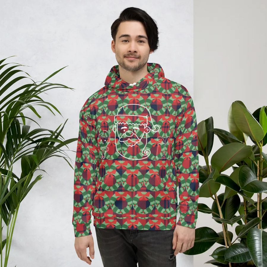 DaBot Ugly Christmas hoodie product image (4)