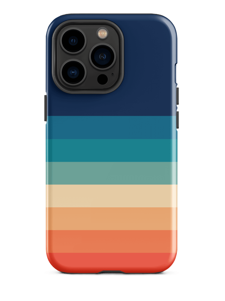 Retro Gradient iPhone Tough Case product image (1)