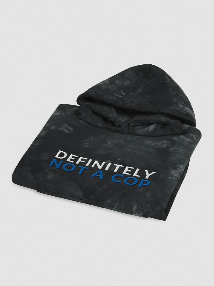 DEFINITELY NOT A COP (BLUE) - CHAMPION HOODIE product image (1)