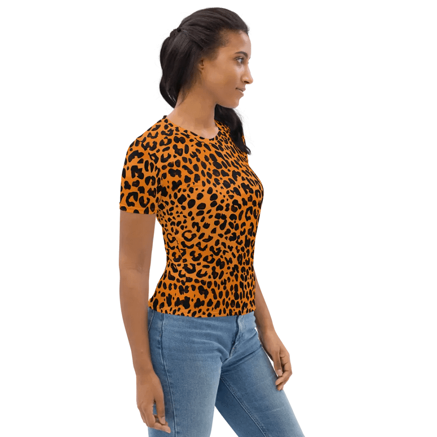 Leopard Dreams All-Over Women's T-Shirt product image (12)
