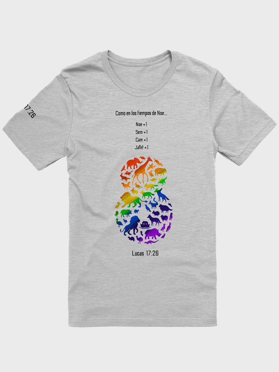 Playera "Como en los días de Noé" – El Remanente de Ocho product image (3)
