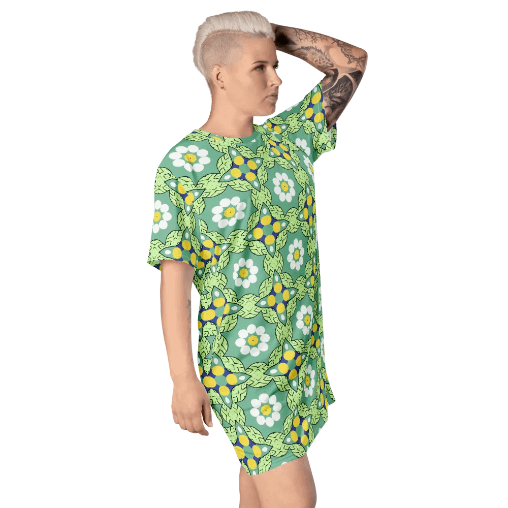 Green, Summer Dress, T-Shirt Dress product image (9)