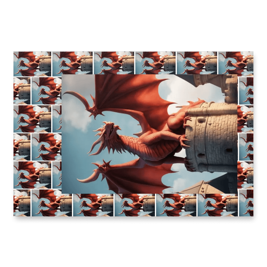 Dragon's Lair Wrapping Paper Set product image (3)
