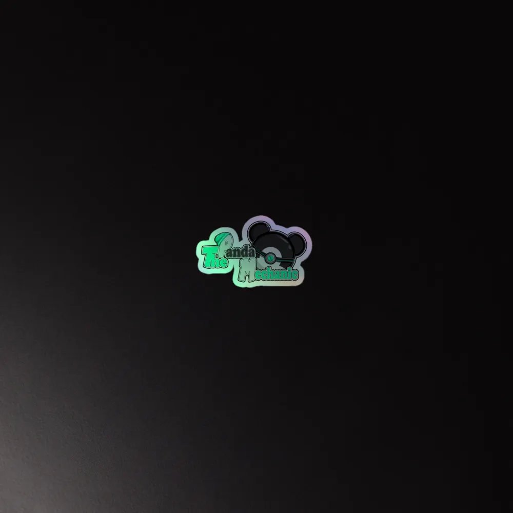 ThePandaMechanic Logo Sticker! product image (4)