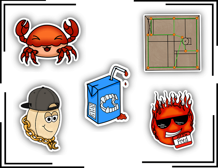 Stream Moments Sticker Pack, Vol 1 product image (1)