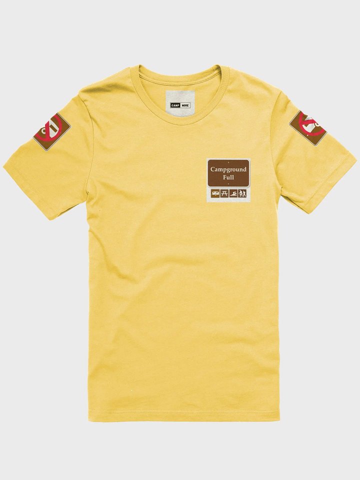 Campground Full T-Shirt (Yellow) product image (1)
