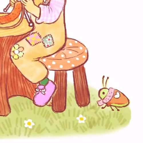 The inchworm’s little scarf will be finished soon 🧣
Then everyone will be warm and cozy 🧶

もうすぐ、シャクトリムシくんのマフラーができあがるよ🧣
これでみんな...