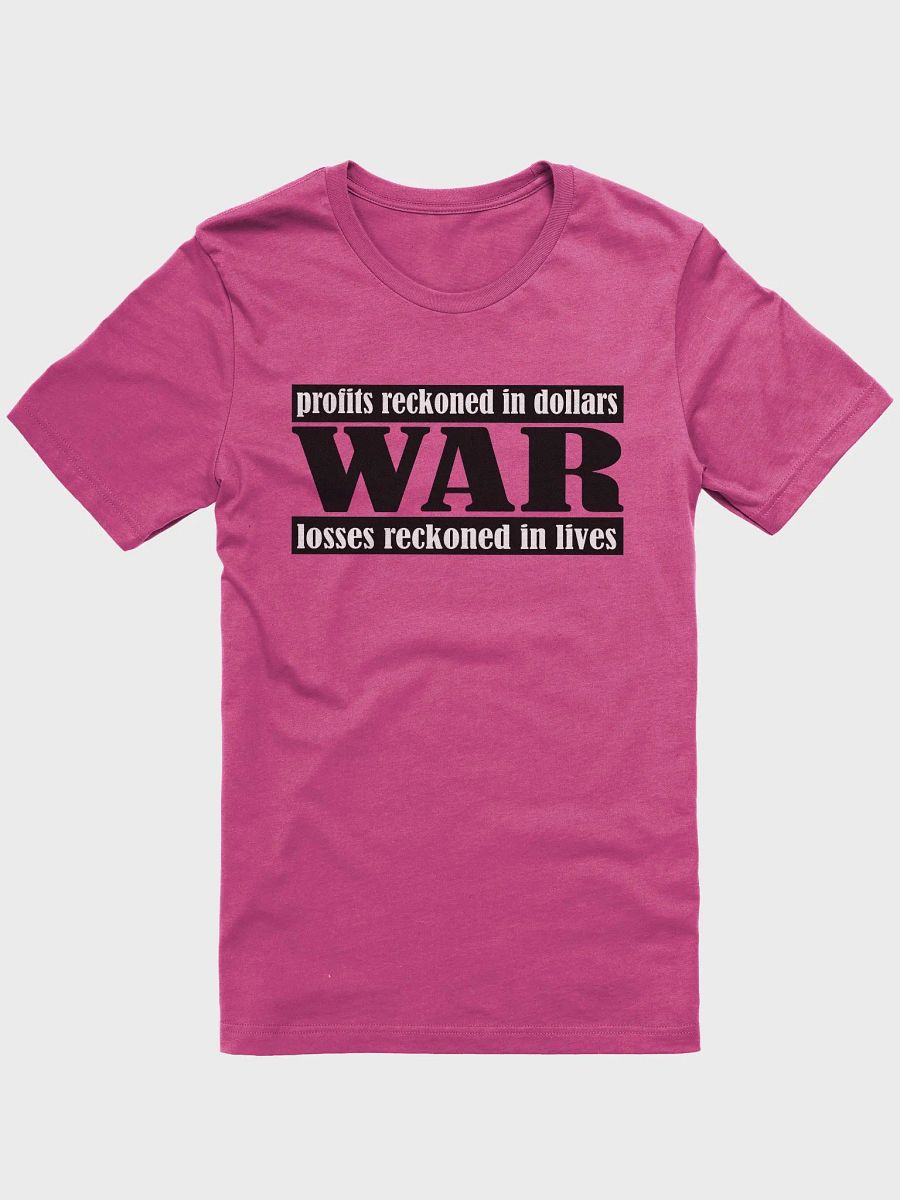 The Cost Of War - Bella+Canvas Supersoft T-Shirt product image (2)