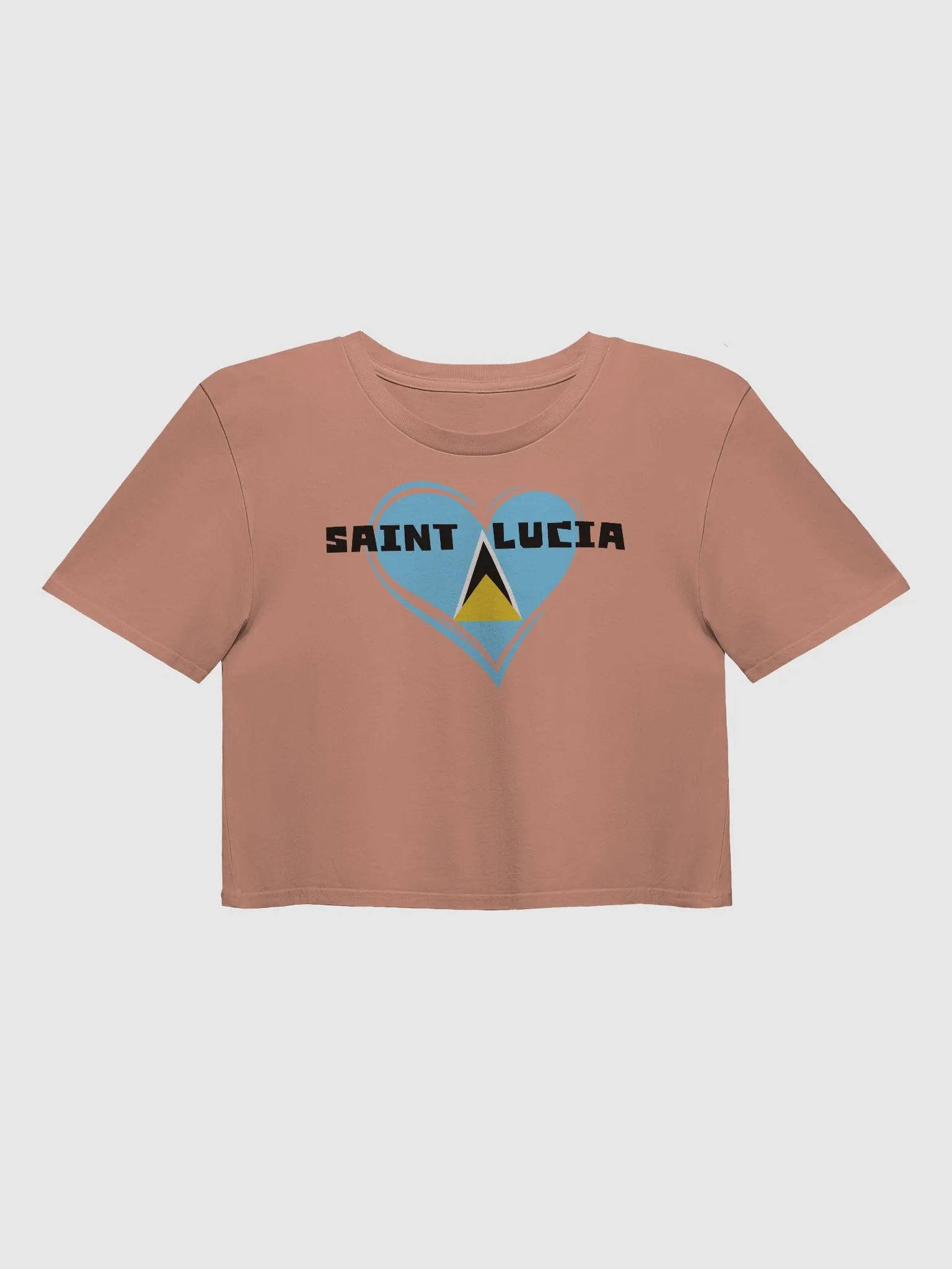 Saint Lucia Love Crop Top product image (17)