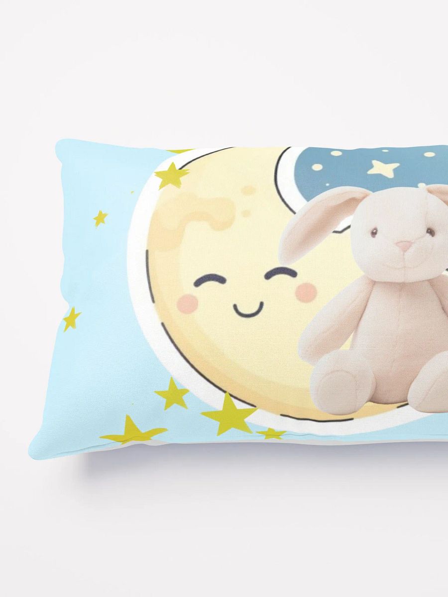 Good Night Rabbit Buddy Throw Pillow product image (8)