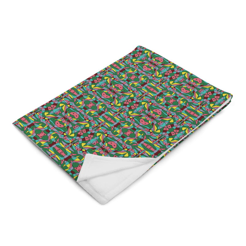 Watermelon Blossom – Throw Blanket product image (1)