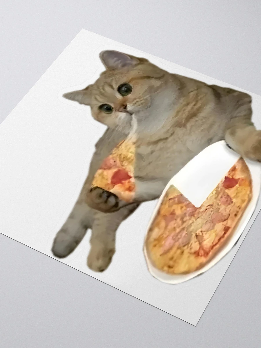 Kiss Cut Stickers: Meme Cats 🍕 product image (3)