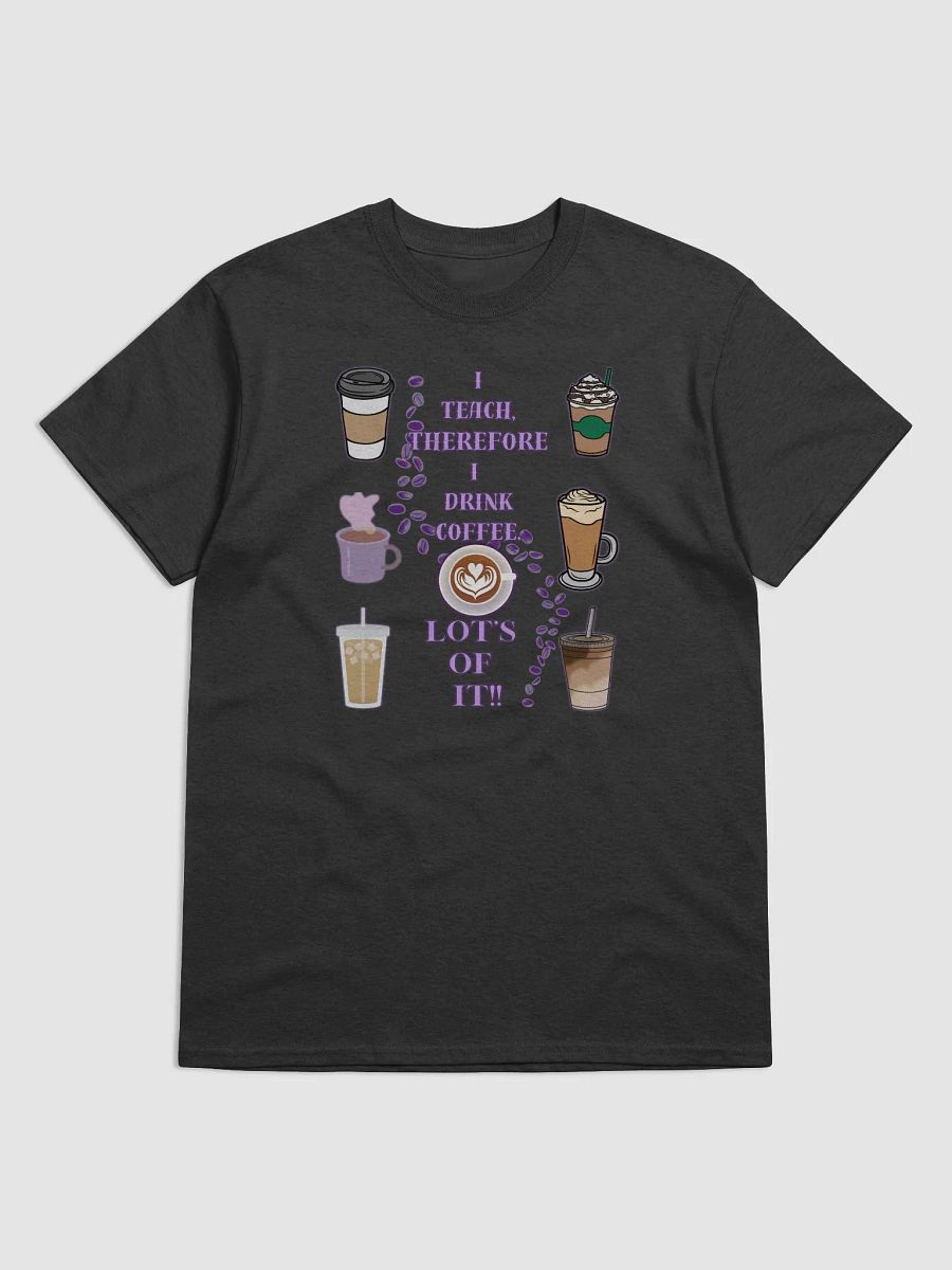 Teachers Coffee break heavyweight tee product image (1)