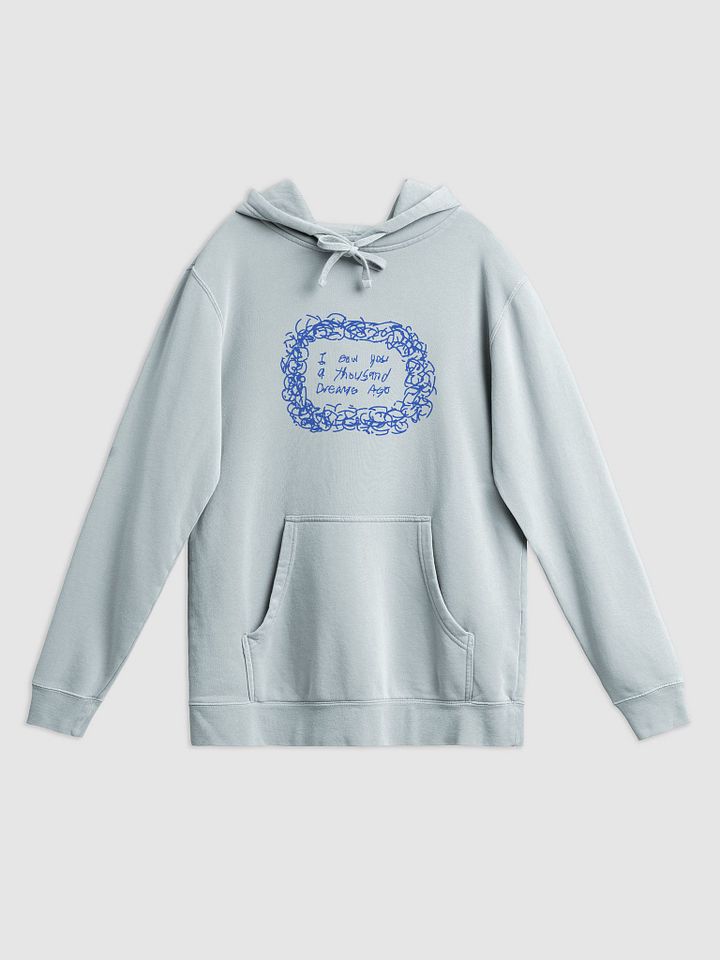 A Thousand Dreams Ago Scared of Moths Graphic Hoodie Pigment-Dyed Hoodie product image (1)