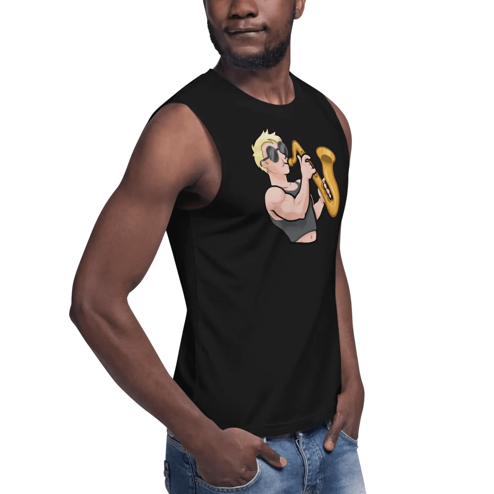 Sexy Sax Muscle Tank product image (3)
