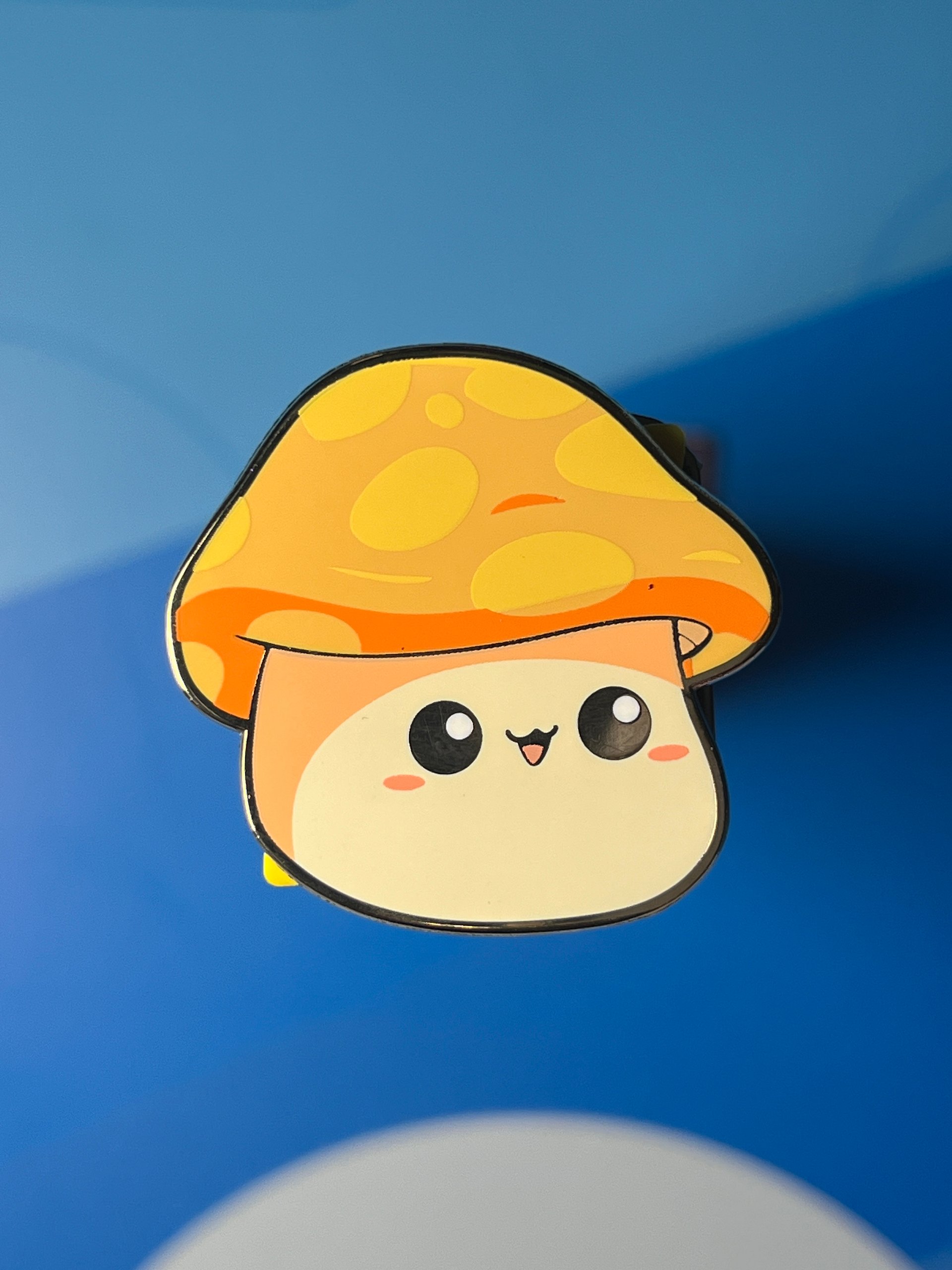 Orange Mushroom - Enamel Pin product image (1)